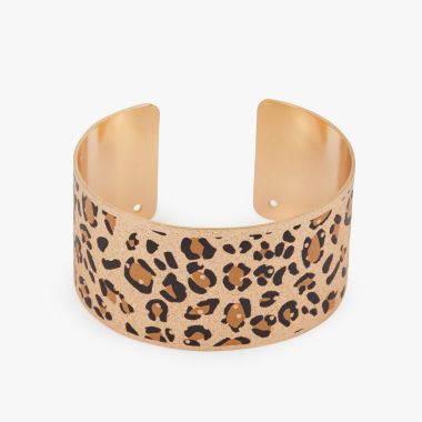 Bracelet print léopard