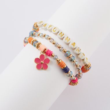 Set de 3 bracelets - Blooming Stones